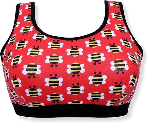 حمالة صدر للتدريب من القطن للفتيات من DChica للمبتدئين للمراهقين - عبوة من 4 قطع in Kuwait