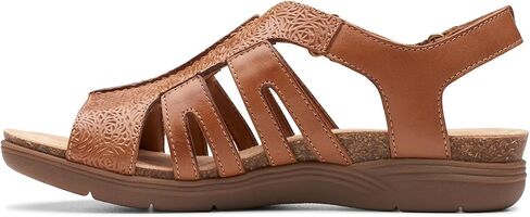 Clarks Women's April Belle Flat Sandal in Saudi Arabia