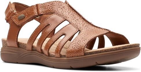 Clarks Women's April Belle Flat Sandal in Saudi Arabia