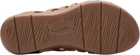 Clarks Women's April Belle Flat Sandal in Saudi Arabia