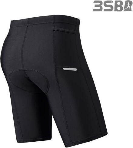 Triathlon Shorts, Men’s Tri Shorts, Padded Reflective logo Pockets, for Training in Saudi Arabia
