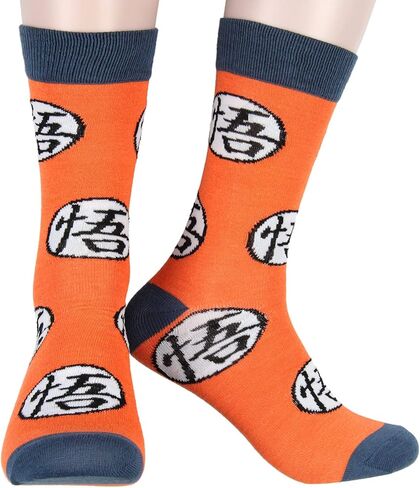 Dragon Ball Z Character Socks Goku Vegeta Frieza Piccolo 5 Pack Adult Crew Socks in Kuwait