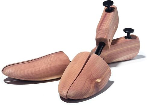 LINK UP Cedar Shoe Trees - 100% Natural Cedar for Men Shoes – Shoe Crease Straightener & Deodorizer - Extends Life Of Leather in Saudi Arabia