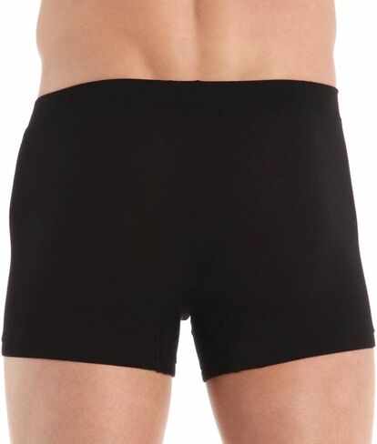 Blackspade Silver Micro Modal Low Rise Trunk (9310) 2XL/Black in Saudi Arabia