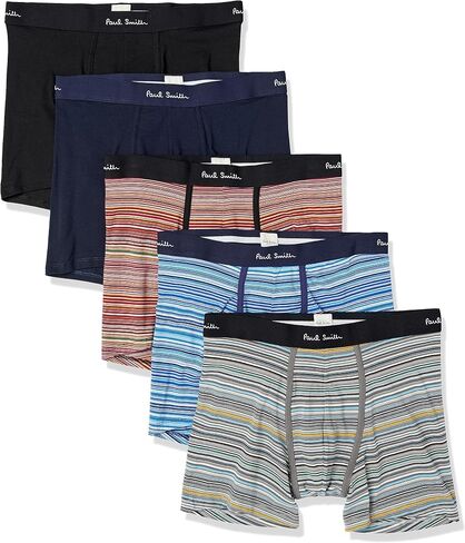 Paul Smith Tall Size Men's 5-Pack Long Trunks in Saudi Arabia