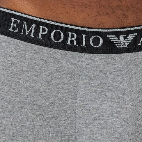Emporio Armani Men's Stretch Cotton Endurance 2-Pack-Trunk in Saudi Arabia