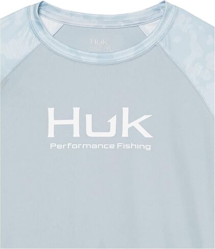 HUK Kids' Double Header Long Sleeve Shirt +Sun Protection in Saudi Arabia