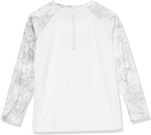 HUK Kids' Double Header Long Sleeve Shirt +Sun Protection in Saudi Arabia