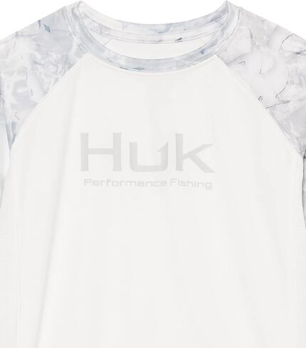 HUK Kids' Double Header Long Sleeve Shirt +Sun Protection in Saudi Arabia