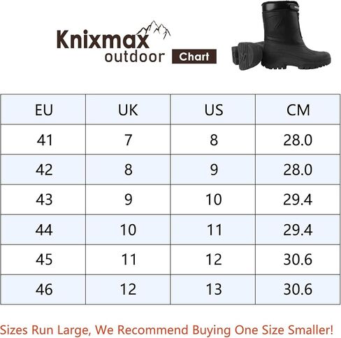 أحذية ثلج للرجال أحذية شتوية دافئة مقاومة للماء أحذية عازلة عصرية مضادة للانزلاق باللون الأسود in Kuwait