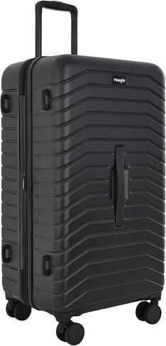 Wrangler Trunk Spinner Set, Black, 2 Luggage & 2 Packing Cubes in Kuwait