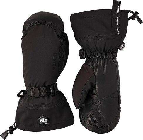 Hestra Army Leather Extreme Mitt, Windproof Long Cuff Mitten for Extreme Winter Weather, Skiing, Ski Touring, Snowboarding & Snowmobile in Saudi Arabia