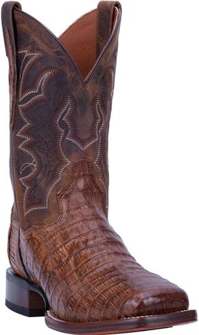 Dan Post Boots Mens Kingsly Square Toe Dress Boots Mid Calf - Brown in Saudi Arabia