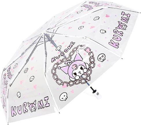 Akulule Clear Umbrella Kids Cute Kawaii Cartoon Girls Boy Folding Rain Windproof in Saudi Arabia