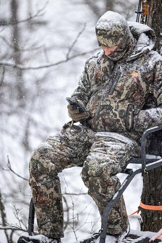 قفاز First Lite Talus Touch من صوف ميرينو كامل الأصابع - قفازات صيد مموهة خفيفة الوزن in Kuwait