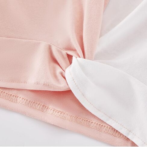 Girls Clothing Sets Tie Twist Short Sleeve T-Shirt Pant Casual Suit Little Girl Summer Tops Sweatpants Outfits 3-10Y in Saudi Arabia