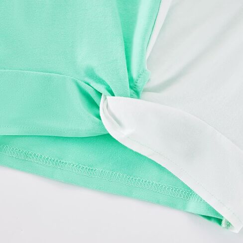 الفتيات مجموعة ملابس التعادل تويست كم قصير تي شيرت بانت بدلة غير رسمية فتاة صغيرة الصيف بلايز Sweatpants وتتسابق 3-10Y in Kuwait