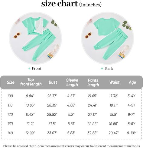 الفتيات مجموعة ملابس التعادل تويست كم قصير تي شيرت بانت بدلة غير رسمية فتاة صغيرة الصيف بلايز Sweatpants وتتسابق 3-10Y in Kuwait