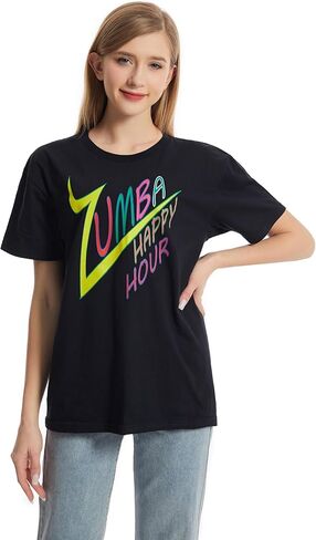 1 تي شيرت احترافي عالي التحمل للياقة البدنية بدون أكمام ملابس رقص فضفاضة للنساء: تي شيرت جاهز لأرضية الرقص للجنسين مثالي للصالة الرياضية مقاس L أسود in Kuwait