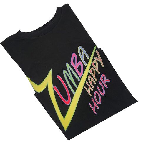 1 تي شيرت احترافي عالي التحمل للياقة البدنية بدون أكمام ملابس رقص فضفاضة للنساء: تي شيرت جاهز لأرضية الرقص للجنسين مثالي للصالة الرياضية مقاس L أسود in Kuwait