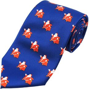 Jacob Alexander Boys' Prep Merry Christmas Jolly Ole Santa Regular Length Neck Tie