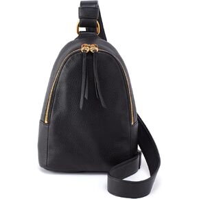 HOBO Fern Leather Sling Bag for Women, Convertible to Crossbody