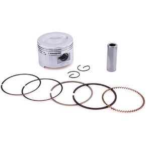 Glixal ATMT1-038 GY6 100cc 50mm Piston Set with Rings for 139QMB 139QMA Engine Scooter Moped ATV Go Karts JONWAY,JMSTAR,ROKETA,SUNL,TANK,PEACE,TAOTAO,Dongfang,Kazuma,JCL,BMS