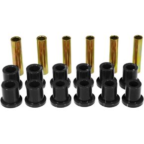 Prothane 6-1004-BL Black Rear Spring Eye and Shackle Bushing Kit