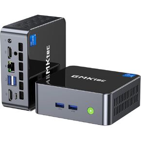 GMKtec Mini PC Intel Core i7-12650H 24GB DDR5 1TB SSD Desktop Gaming Mini Computers Windows 11 Pro 4K, Type C, WiFi 6, BT 5.2, RJ45 1000M