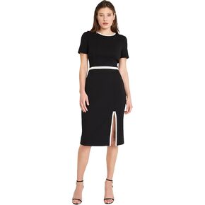Donna Morgan Slit Contrast Binding Detail | Multi Occasion Dress for Women