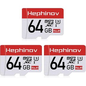 128GB MicroSDXC Card, UHS-I High Speed up to 100MB/s Micro SD Card with Adapter, C10 U3 V30 A1, 4K UHD Video Memory Card for Tablet/Switch/Phone/Surveillance/Dash Cam/Drone/Gopro/DSLRs