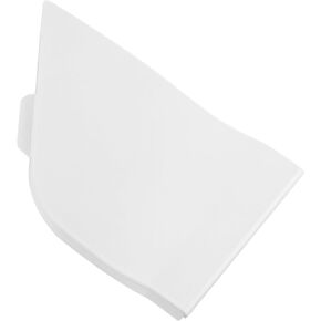 Fuel Door Cover Replacement for Ford Transit 150 250 350 350 HD 2015-2023 Black Painted Filler Door Cover Plastic Decorative Cover Replace 926-382 CK4Z-61405A26-B CK4Z61405A26B
