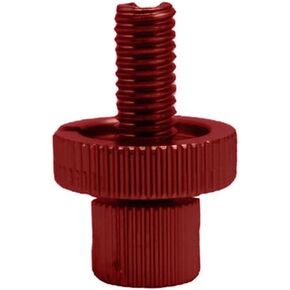 Clutch Brake Cable Adjuster Screw,M10 Clutch Cable Wire Adjuster Screw Aluminum Alloy Brake Lever Adjuster Screws Fastener for ATV Motorcycle,Red