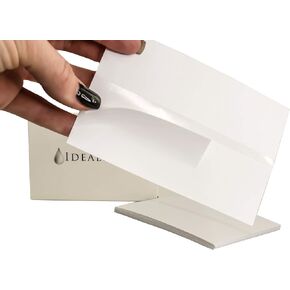 IDEALSEAL Compatible Replacement for PB 612-0, 612-7, 612-9 & 620-9 Box of 100 Double Postage Meter Tapes 5 1/4 x 3 1/2 with Perf Postage Meter Tape 05204 Two Labels Per Sheet