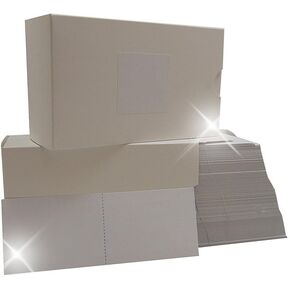6-1/2"x2.375" Postage Meter Tapes Compare to Francotyp Postalia PLABEL Two Labels Per Strip 500 Count