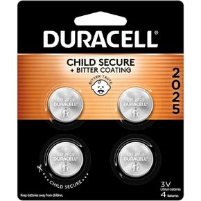 DURACELL DURDL20254PK Button Cell Lithium Battery 2025 4 Pack