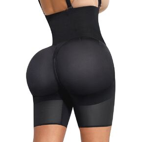 SHAPELLX Shapewear Tummy Control Womens High Waist Body Shaper Shorts Butt Lifting Shapewear Bodysuit Fajas Moldeadoras