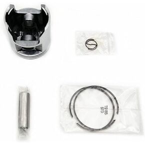 Motorcycle Engine Parts Piston Ring Set 64mm Bore 16mm Piston Pin Fits Suzuki 2 Stroke 185cc TS185 TS 185