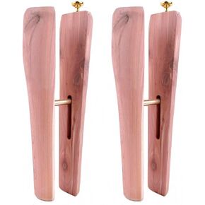 FootFitter Cedar Boot Shaft Shapers - Boot Tree Shaft Inserts for Men & Women, Keeps Boots From Creasing - USA Grown Cedar