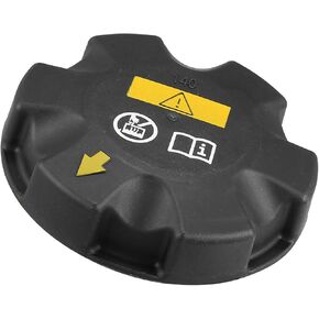 Motoforti Car Radiator Coolant Reservoir Expansion Tank Cap, Coolant Recovery Bottle Cover, for BMW 328i 2007-2016, Plastic, No.17117521071, Black