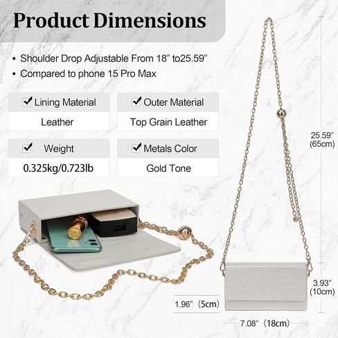 Evening Clutch Box Bag For Women Detachable Adjustable Strap Party Prom Wedding Bag Shiny Sparkly Color in Saudi Arabia