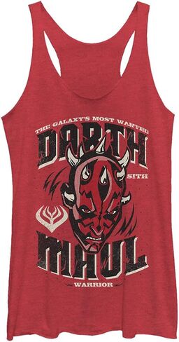 STAR WARS Girls Clone Wars Darth Maul Tri-Blend Racerback Layering Tank in Saudi Arabia