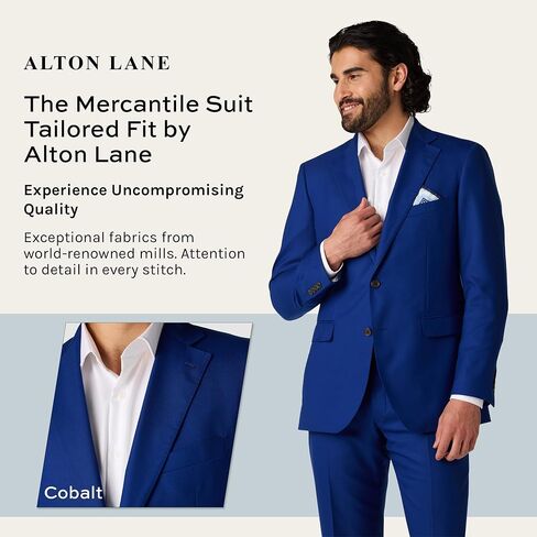 Mercantile Suit Tailored Fit - Premium Quality Suits for Men, Stylish and Elegant Formal Suit for Men in Saudi Arabia