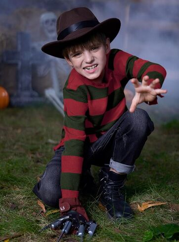 سترة مخططة للأطفال من الجنسين من BesserBay Halloween من عمر 6 إلى 14 عامًا in Kuwait