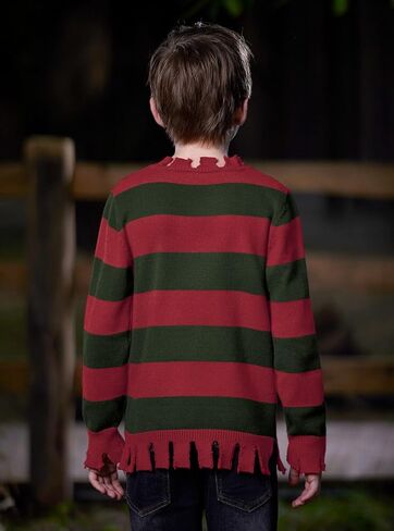 سترة مخططة للأطفال من الجنسين من BesserBay Halloween من عمر 6 إلى 14 عامًا in Kuwait