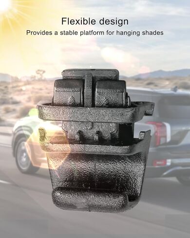 TIKSCIENCE Rear Door Curtain Hook Fit for Hyundai Palisade 2020 2021 2022 Interior Sun Shade Blind Curtain Hook in Saudi Arabia
