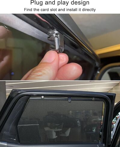 TIKSCIENCE Rear Door Curtain Hook Fit for Hyundai Palisade 2020 2021 2022 Interior Sun Shade Blind Curtain Hook in Saudi Arabia