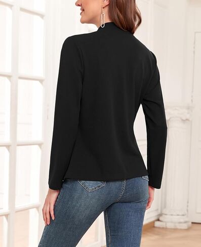 Womens Blazer Long Sleeve Open Front Lightweight Work Office Blazer Suit Jackets with Pockets in Saudi Arabia