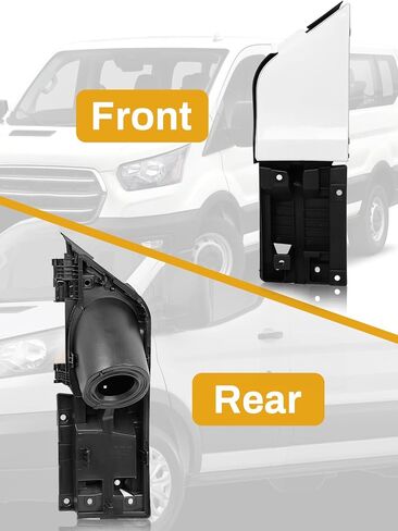 Transit Gas Door, Fuel Filler Pocket Door Hinge and Housing Assembly Compatible on Ford Transit Vans 150 250 350(HD) 2015-2023, Fuel Tank Filler Pipe for CK4Z-5427936-A CK4Z-5427936-F in Kuwait