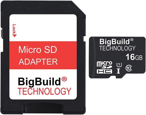 بطاقة ذاكرة microSDHC بسعة 32 جيجابايت فائقة السرعة 80 ميجابايت/ثانية بتقنية BigBuild لهاتف Xiaomi Redmi 8/8A/8A Pro، 10/10 Prime، 10X/10X Pro، K30 in Kuwait